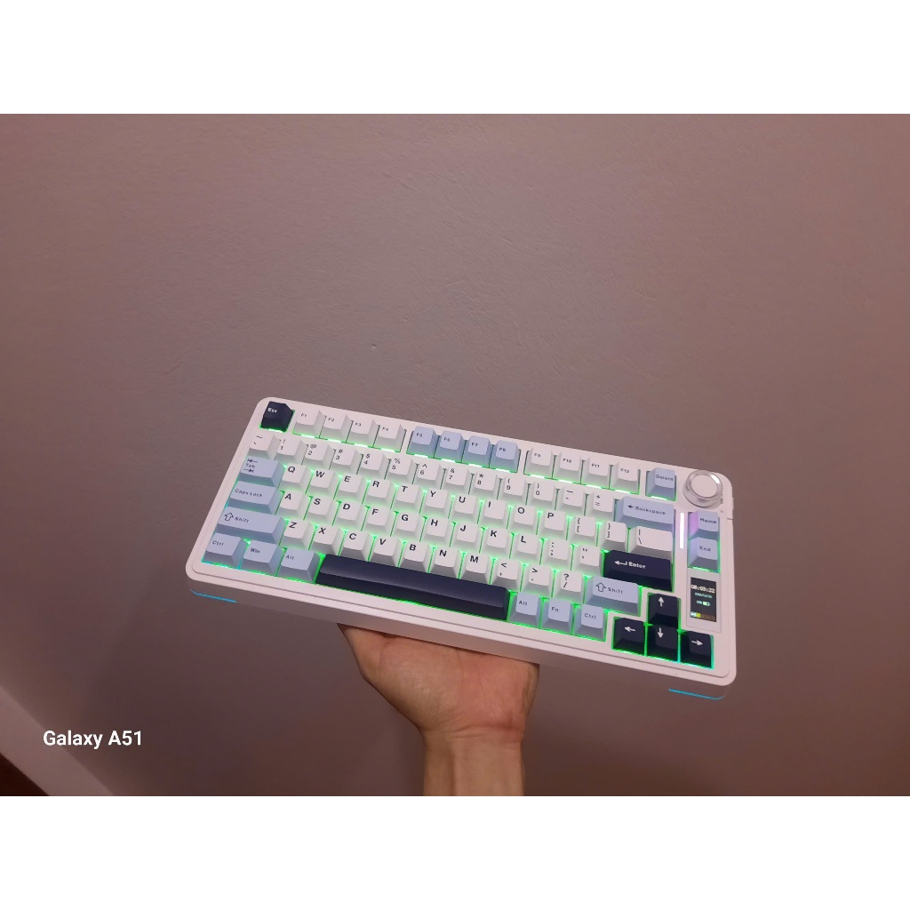 BÀN PHÍM CƠ AULA S75PRO 3MOD kết nối ( dây  + k dây + bluetooth) núm màn tùy chỉnh | BigBuy360 - bigbuy360.vn