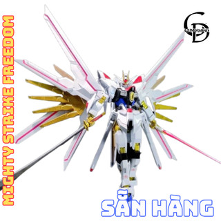   SẴN HÀNG  Mô Hình Lắp Ráp HG Mighty Strike Freedom  Tặng Base Và Decan Nước  