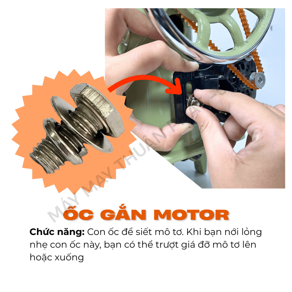 ỐC GẮN MOTO MÁY MAY CỔ ĐIỂN