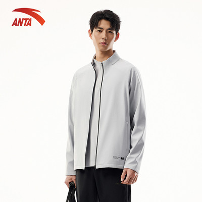 ANTA Áo Khoác Thể Thao Nam Cổ Đứng, Lót Lông Ấm Áp 952547603