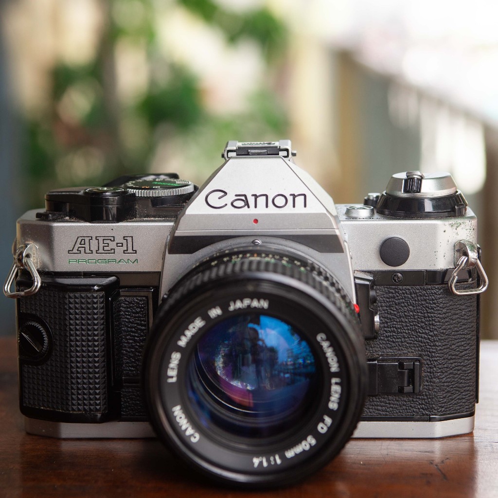 CANON AE1 PROGRAM (SILVER/SERI 1236535) – CANON FD 50MM F/1.4 SSC [SLR/135mm]