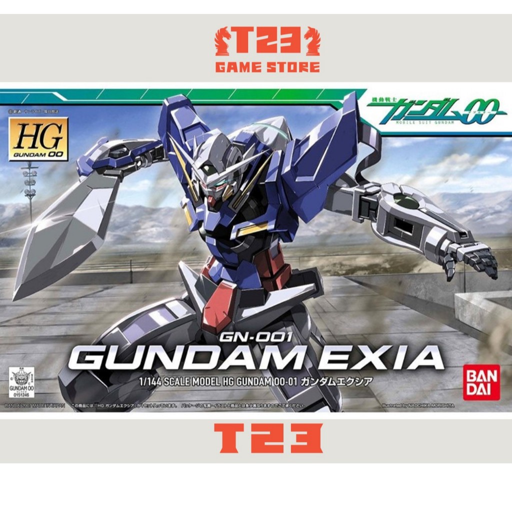 GN-001 GUNDAM EXIA - HG - 1/144 - HG00 GUNDAM EXIA - MÔ HÌNH GUNDAM CHÍNH HÃNG BANDAI