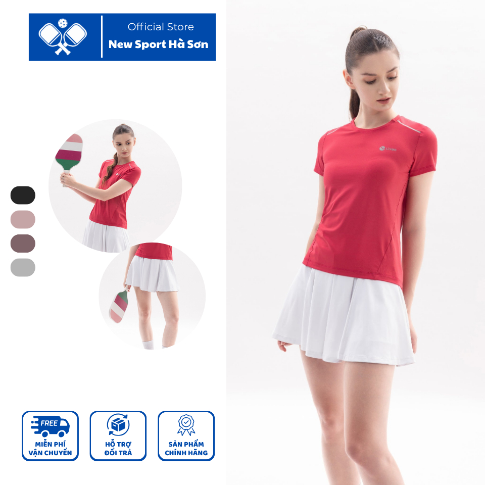 Chân váy xoè Livan có quần bảo vệ co giãn 4 chiều thấm hút tốt