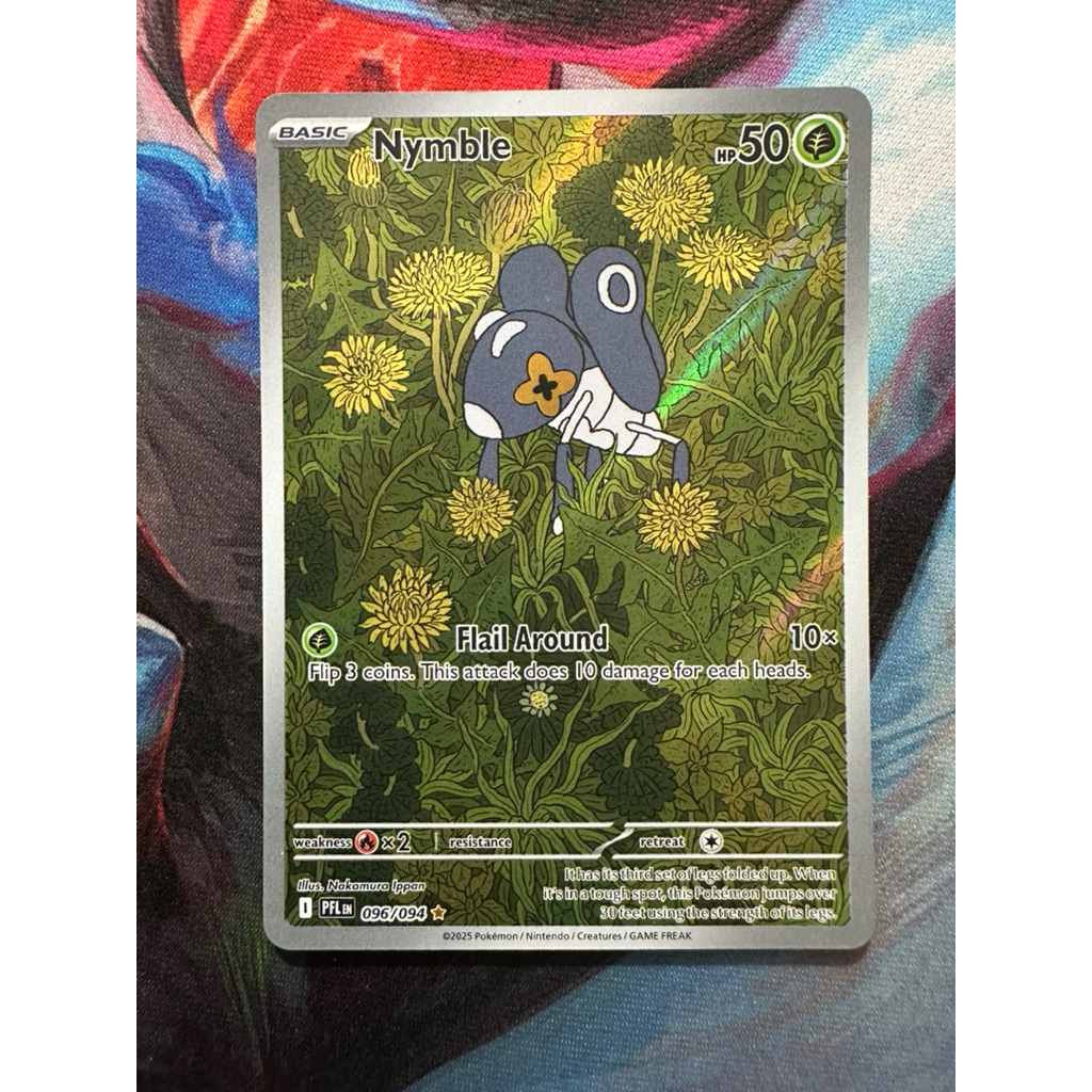 Thẻ Pokemon Phantasmal Flames - Nymble IR