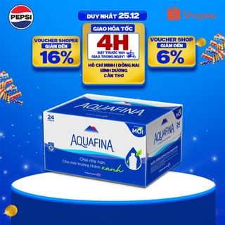   HỎA TỐC  Thùng 24 Chai Nước tinh khiết Aquafina  500ml chai  