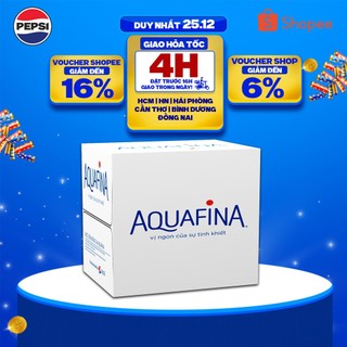   HỎA TỐC  Thùng 4 Chai Nước tinh khiết Aquafina  5L chai  