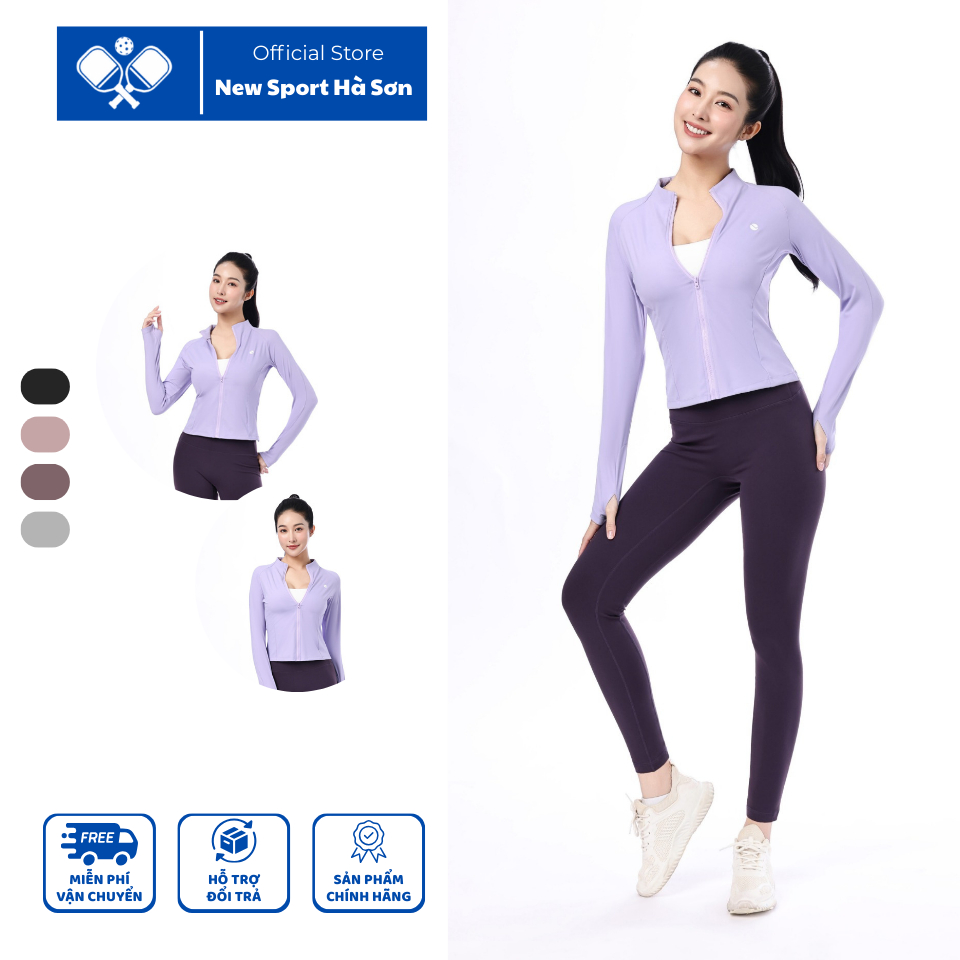 Áo khoác nữ Livan form ôm co dãn 4 chiều mềm mịn, thoải mái