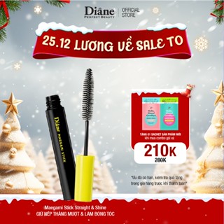  Mascara Chuốt Tóc Giữ Nếp Tạo Kiểu Thẳng Mượt Làm Bóng Tóc Diane Maegami Stick Straight &Shine 
