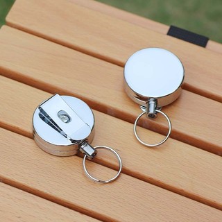Móc khóa dây rút kim loại kéo dài 60cm
