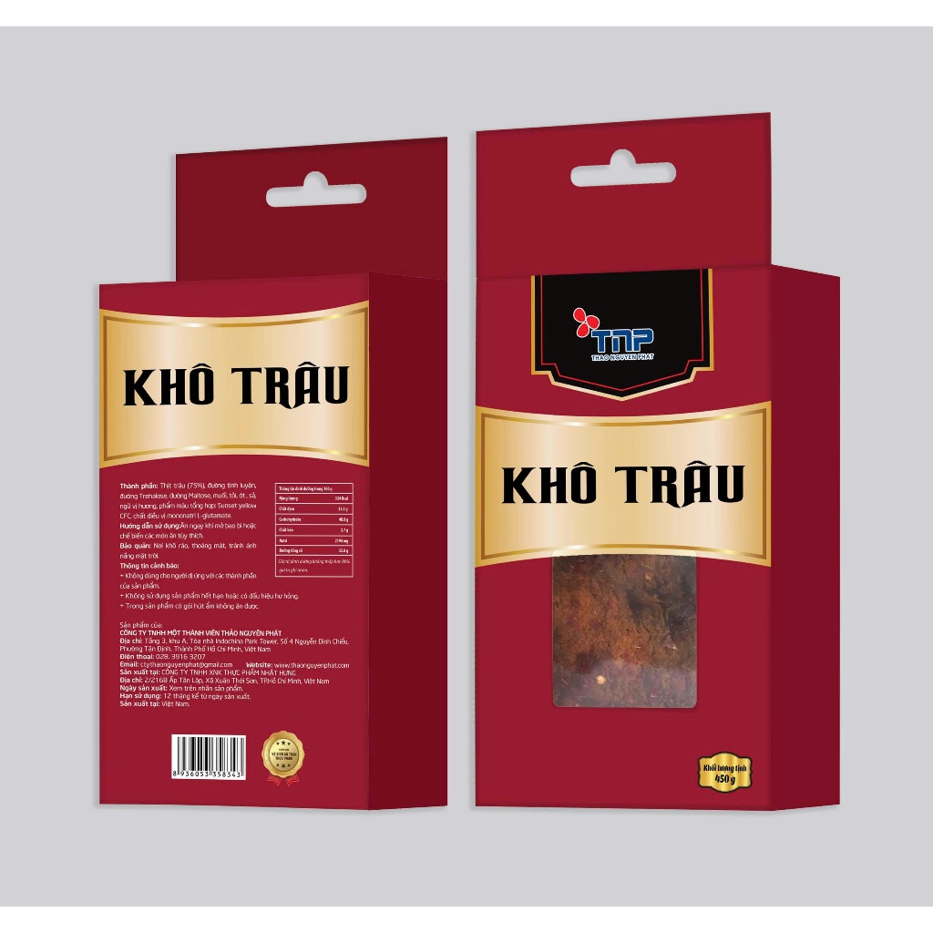 Khô trâu mềm TNP 450g