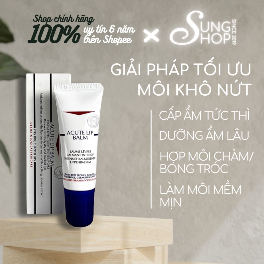 Son dưỡng môi Acute Lip Balm cho môi rất khô bong tróc chàm môi hiệu quả