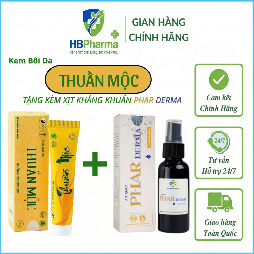 Kem Bôi Da Thuần Mộc 16g – Thảo Mộc Dịu Da, Giảm Ngứa, Dưỡng Ẩm, Hỗ Trợ Chăm Sóc Da Nhạy Cảm
