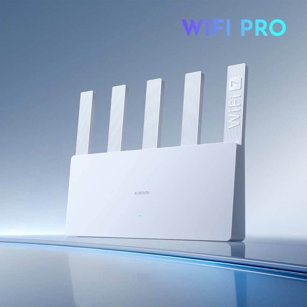 Bộ phát Wifi 7 - Router Xiaomi BE5000 - Băng tần kép - Tốc cao 5011Mbps - Mesh