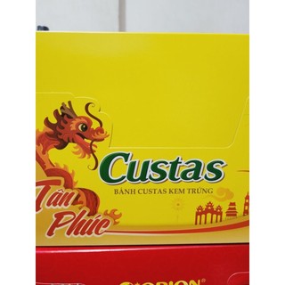 Hộp bánh custas 2, chocopie 2 ( 12 hộp nhỏ*2 chiếc)