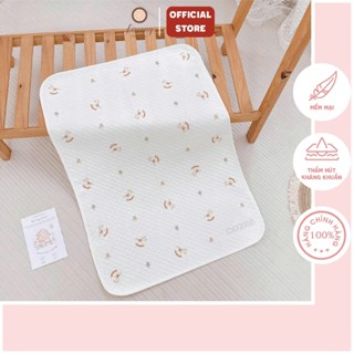 Tấm lót chống thấm cho bé, bề mặt Organic MONONA siêu mềm mịn, tự nhiên, kháng khuẩn