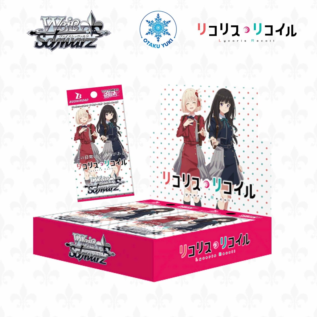 [Booster BOX] Hộp Thẻ Bài Card TCG Lycoris Recoil (Weiss Schwarz)