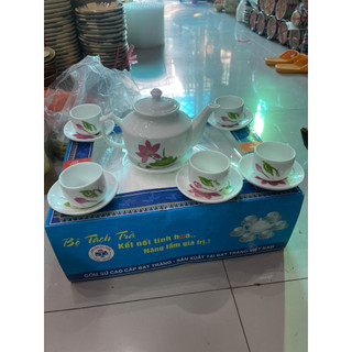 Bô bình trà + 6 tách