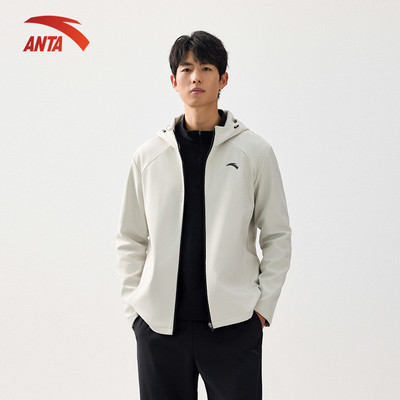ANTA Áo Khoác Nam Có Mũ Lót Lông Cừu, Ấm Áp 952547602