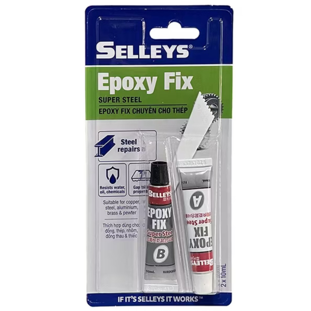 Keo dán đa năng Epoxy Fix Selleys 20ml. Keo siêu dính
