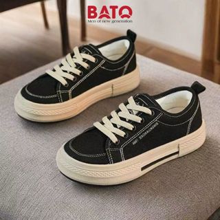 Giày Thể Thao Vải Nữ Buộc Dây, Đế Bằng, Đa Năng, Thoáng Khí, Phong Cách Hàn Quốc GN50