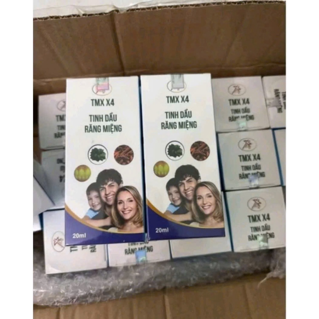 Tinh Dầu Răng Miệng Thảo Mộc Xanh 4X(20ml)