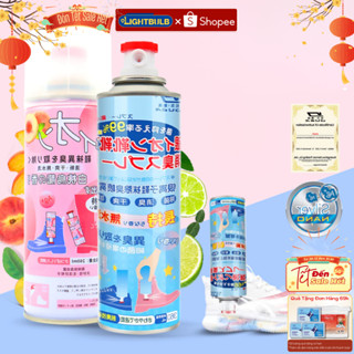 Chai Xịt Thơm Khử Mùi Giày Dép Nano Bạc Diệt Khuẩn Khử Mùi Hôi Tất Vớ Lưu Hương Lâu Dung Tích 260ml