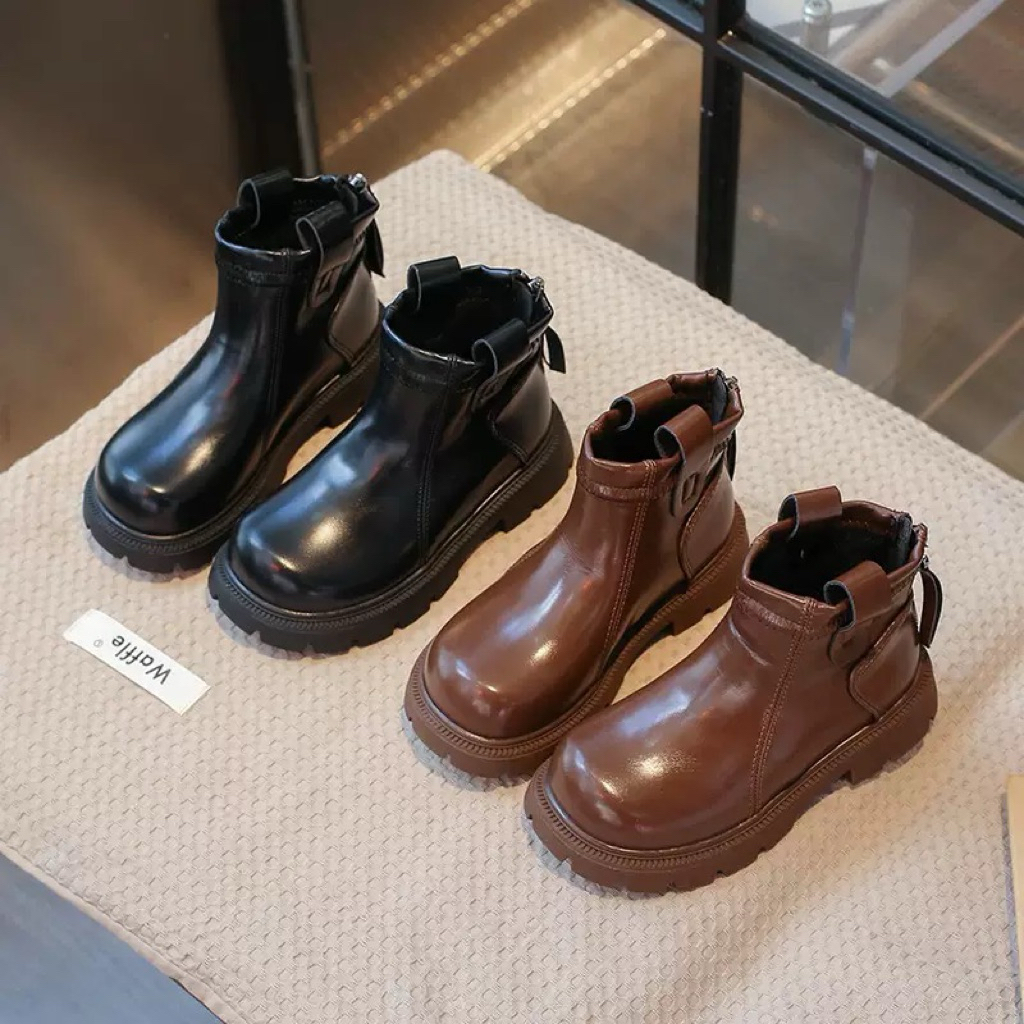 c-2 ,850 Bốt  Bé Gái, Giày Bốt Lót Lông Cho Bé Gái , Bốt Cổ Ngắn, bốt Bé Gái, Boot, Bốt Trẻ Em (HÀNG