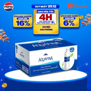   HỎA TỐC  Thùng 28 Chai Nước tinh khiết Aquafina  500ml chai  