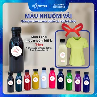 Màu nhuộm vải tổng hợp Ecostar, Màu nhuộm quần áo vải không phai, Nhuộm phục hồi quần áo sáng tạo tại nhà
