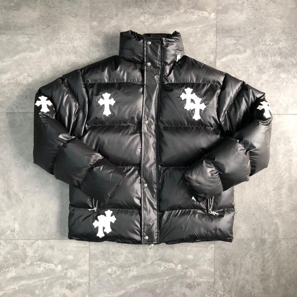 Áo khoác phao Rebel Saint Jacket B004 Buivintage, trần bông siêu ấm logo thêu da.