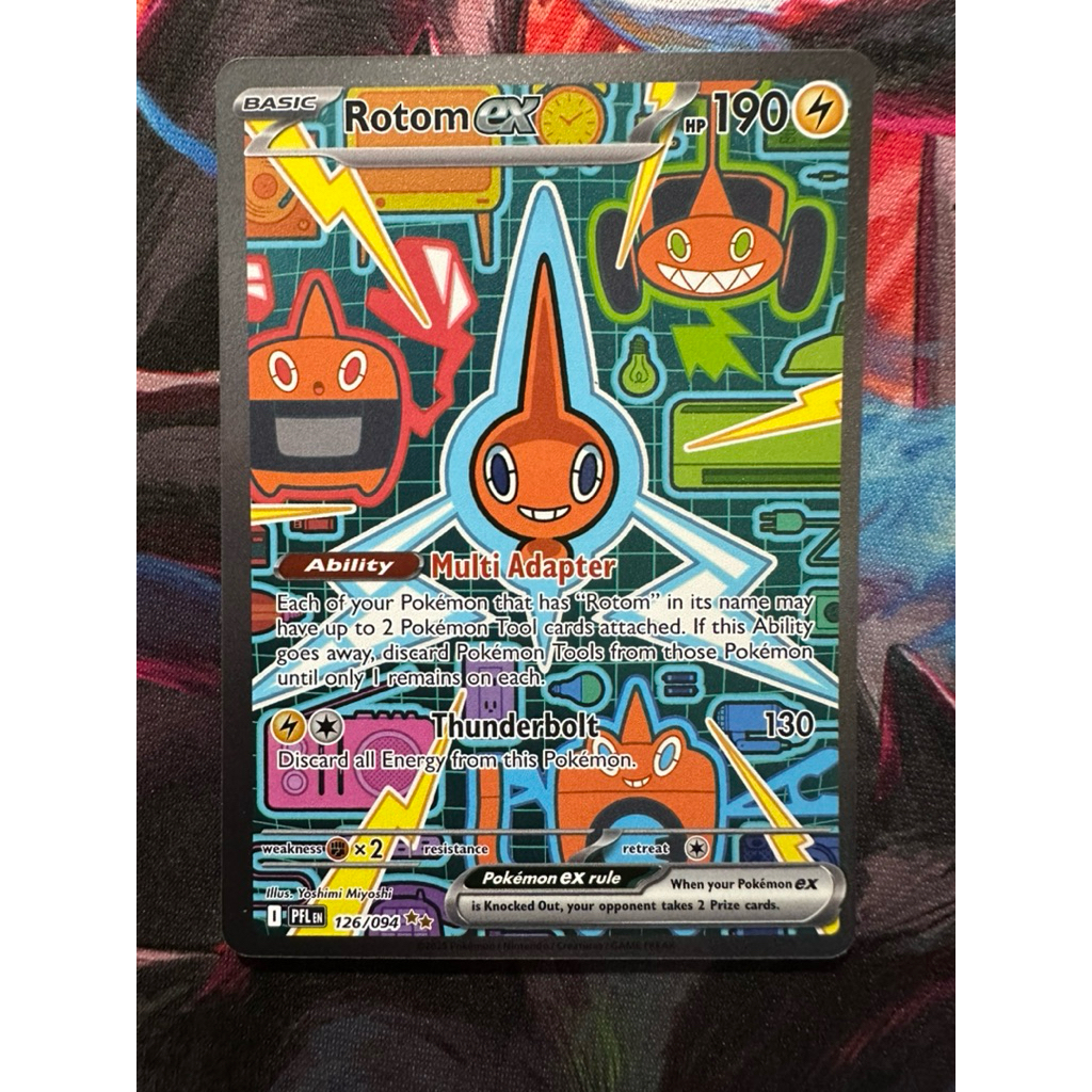 Thẻ Pokemon Phantasmal Flames - Rotom EX SIR