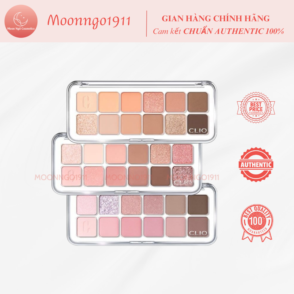 Phấn Mắt Clio Pro Eye Palette/ Pro Eye Palette Air