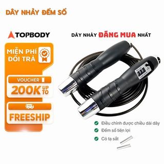  Dây Nhảy Thể Lực Đếm Số Tập Thể Dục Thể Thao Giảm Cân Cao Cấp Nhiều Màu Topbody AllSport DNHAY06 