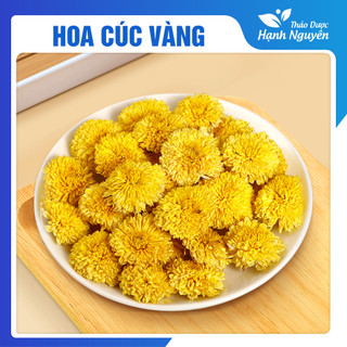  Hoa cúc vàng nguyên bông 1kg trà hoa cúc khô giúp an thần ngủ ngon đẹp da dưỡng nhan - Thảo Dược Hạnh Nguyên 