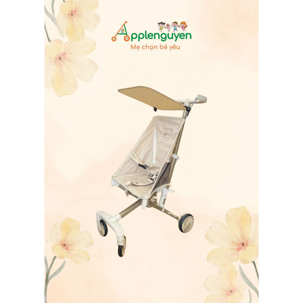 (GIFT) Xe đẩy gấp gọn Momoji | Applenguyen94