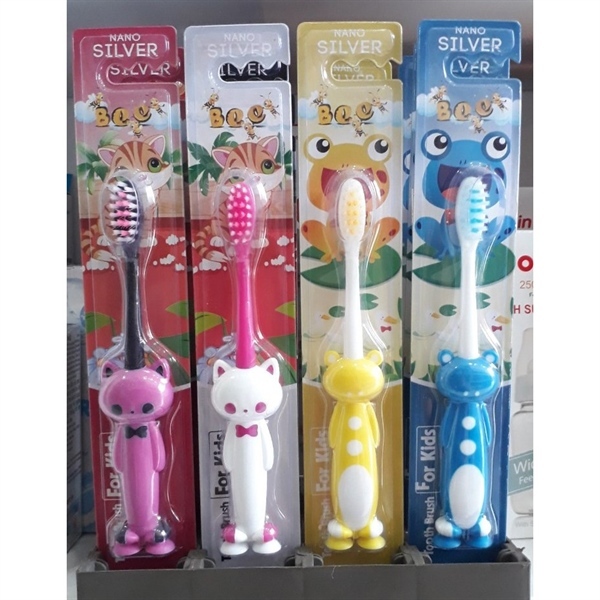 BÀN CHẢI TRẺ EM NANO SILVER