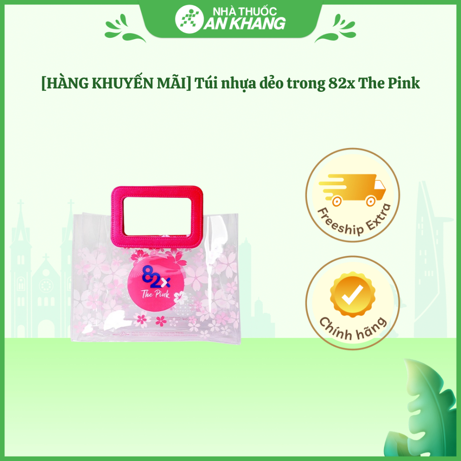 [HÀNG KHUYẾN MÃI] Túi nhựa dẻo trong 82x The Pink