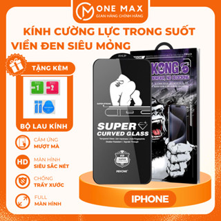  Kính cường lực IPHONE 6D VIỀN ĐEN SIÊU MỎNG full màn cho IP 17promax x xs xr xsmax 11 12 13 14 15 16 pro promax plus 