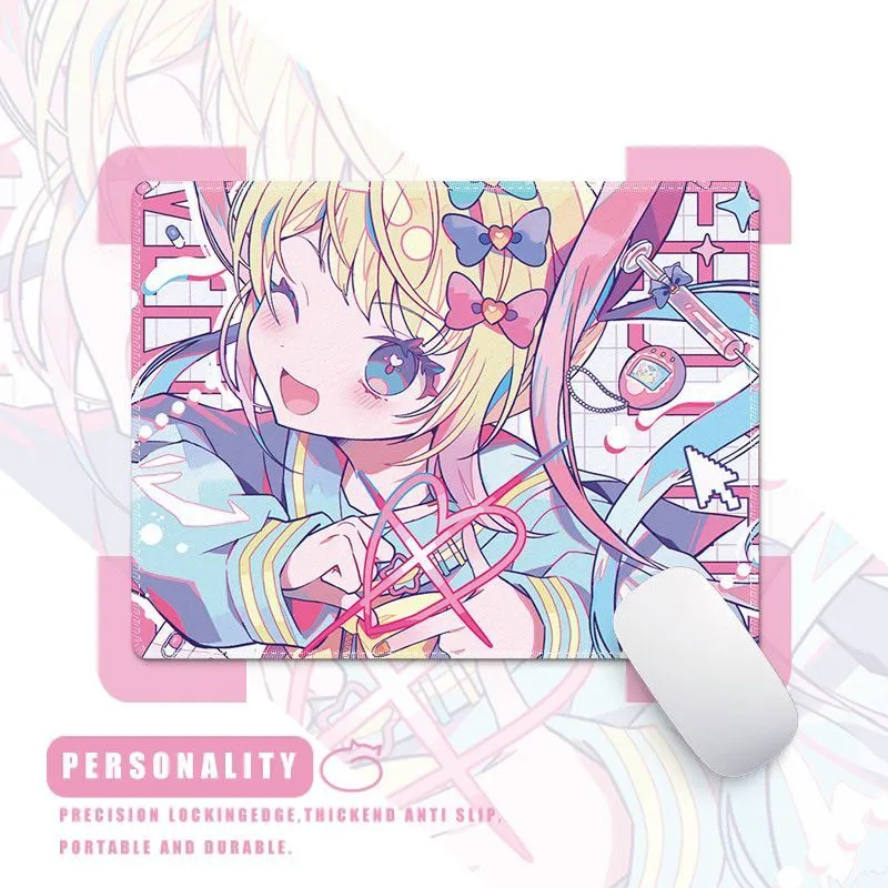 Lót Chuột Game Needy Streamer Overload Siêu Thiên - Mouse Pad Anime Gaming Chống Trượt Cỡ Lớn