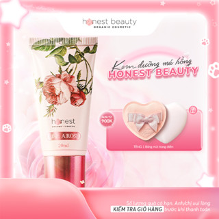  Kem Dưỡng Má Hồng Honest Beauty Like A Rose 20ml - Dưỡng Hồng Hữu Cơ Tự Nhiên 24H Không Make Up 