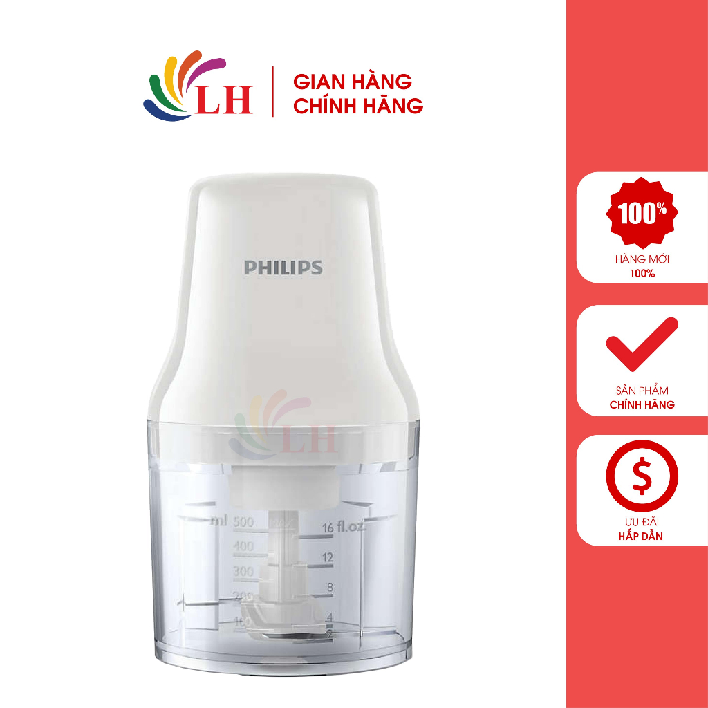 Máy xay thịt Philips HR1393/00 - Hàng chính hãng