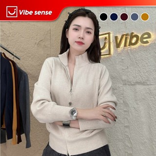 Áo len cao cổ kéo khoá VBA048 - áo len dài tay kéo khoá gấu bo gọn mềm mịn thời trang. 