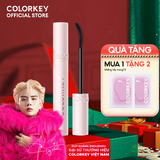   LIVE  Mascara COLORKEY Hỗ Trợ Giúp Cong Và Dày Mi Lâu Trôi Chống Nước 6g 