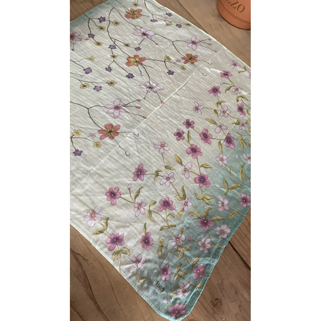 C459. Khăn sô vuông turban hiệu Bigo- 2hand