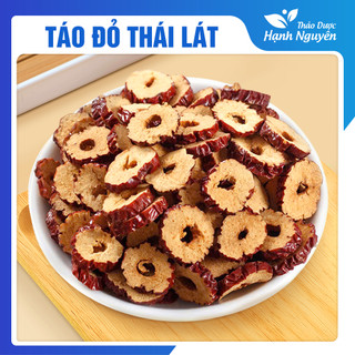  Táo đỏ thái lát 500g táo đỏ Hàn Quốc sấy giòn bổ máu an thần đẹp da tốt cho tim mạch - Thảo Dược Hạnh Nguyên 