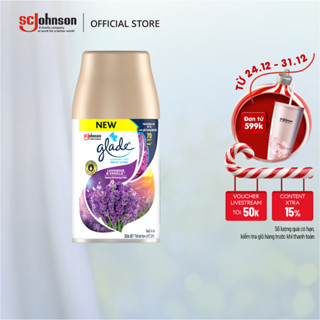  GLADE Lõi Xịt Thơm Phòng Tự Động Hương Lavender Lưu Hương Bền Lâu Đến 70 ngày 252ml 