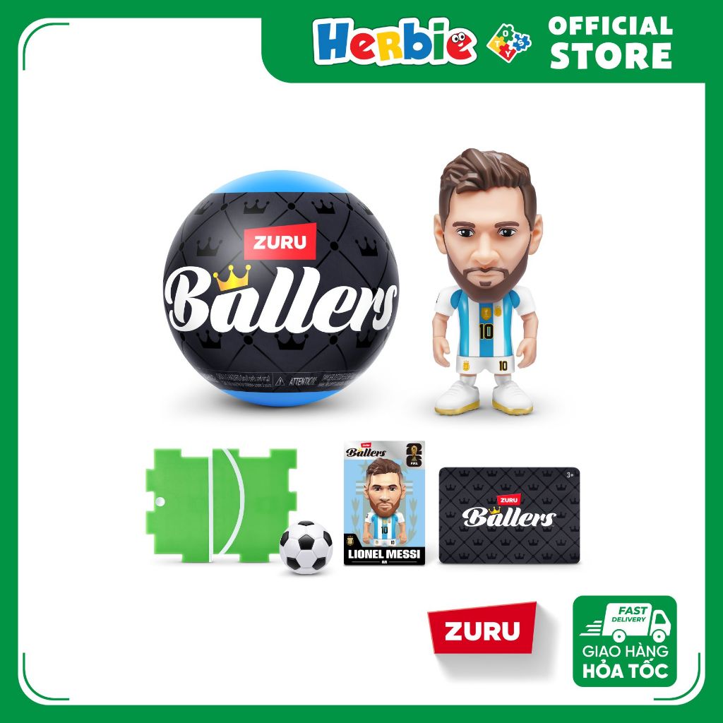 Đồ Chơi Sưu Tầm ZURU TOYS FIFA Ballers Global 77792 - Herbie Toys