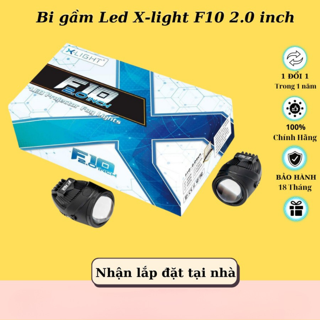 Bi gầm Led GTR X-light F10 2.0 inch