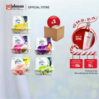 GLADE Combo 2 Sáp Thơm Khử Mùi Lưu Hương Bền Lâu 180g x2 