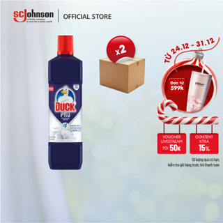  DUCK Combo 2 Tẩy Rửa Nhà Tắm Siêu Tẩy Pro Diệt 99,9% Vi Khuẩn Tẩy Sạch Vết Bẩn 900ml x2 